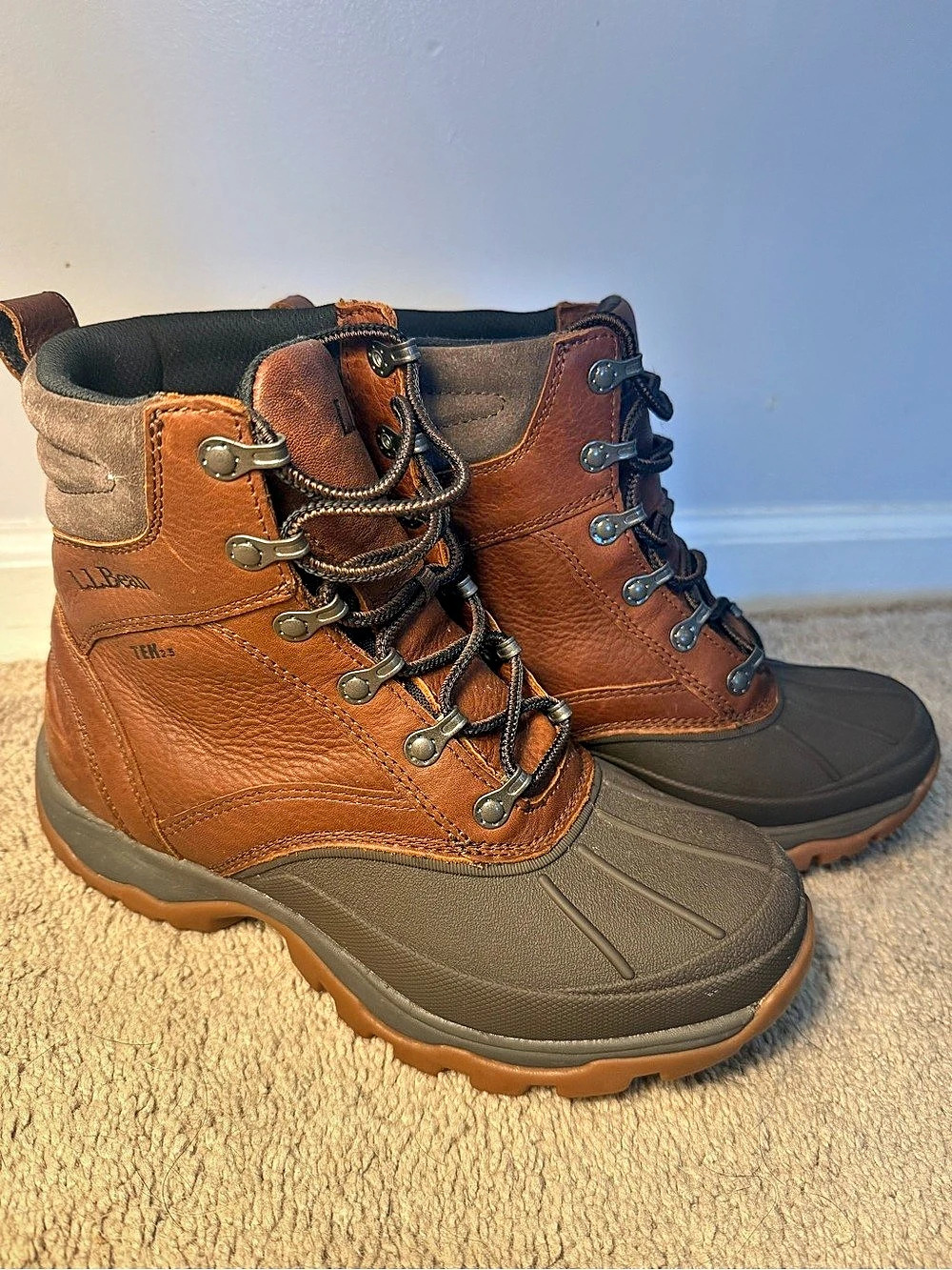 L.L.Bean Boots Men's Brown & Black Boots Size 7